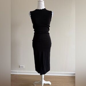 Zara Black Sleeveless Dress